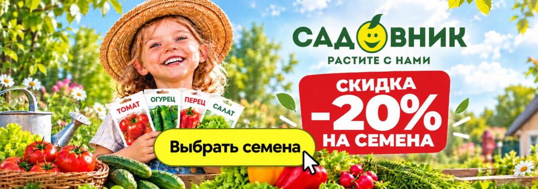 -20% на семена